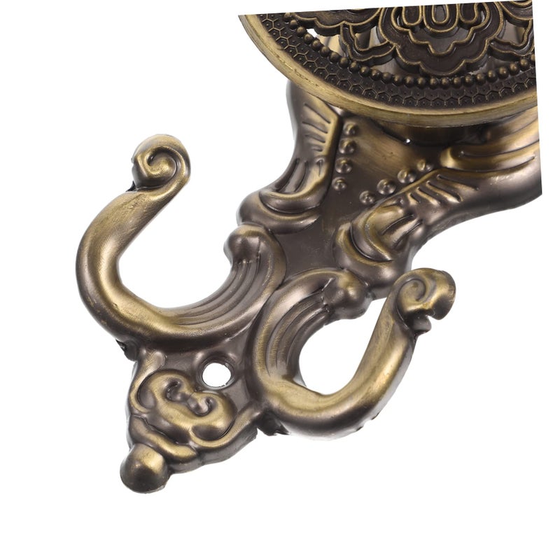 2Pcs Alloy Decorative Curtain Hooks for Draperies and Shower Curtains Elegant Easy to Use - Image 3