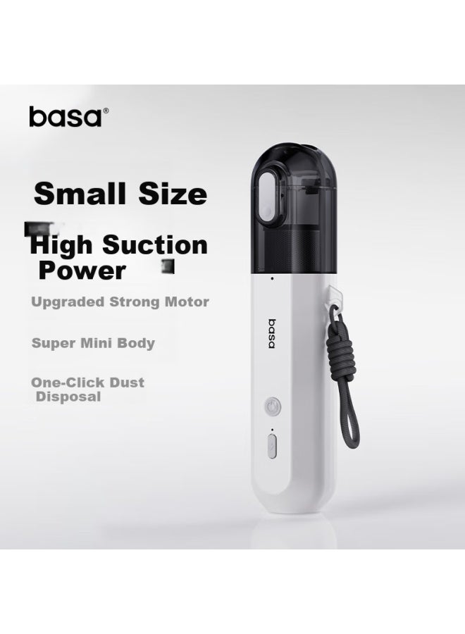 Basa Car Vacuum Cleaner High Suction Handheld Wireless Car Vacuum Cleaner High Power Household Small Portable Mini - Image 1