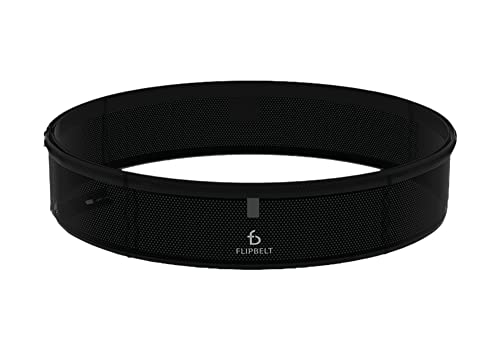 FlipBelt Lightweight Running Air Belt Fitness and Running Fanny Pack for Women and Men Non Chafing Waist Band Pack for Phone Keys Money Moisture Wicking Storage Belt USA Company - Image 1