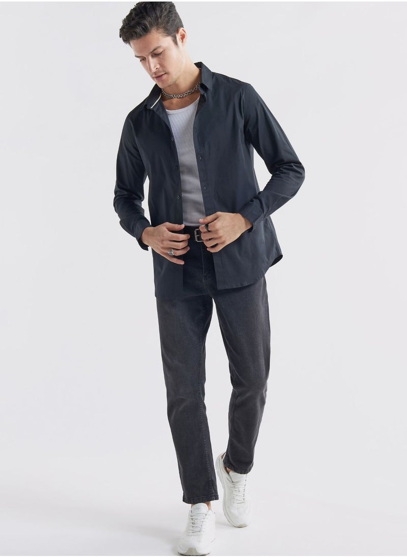 FAV Essentials  Regular
  Fit Shirts  - Image 4
