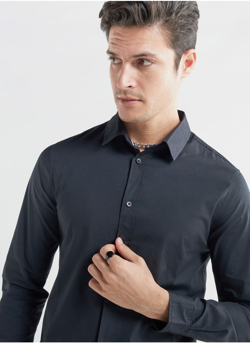 FAV Essentials  Regular
  Fit Shirts  - Image 3