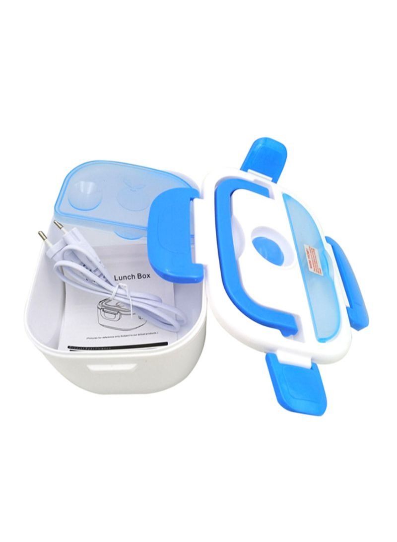 Lunch Box for Fresh and Hot Food Electric, Blue and White - Image 5