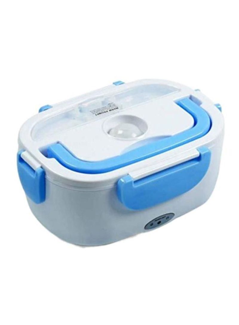 Lunch Box for Fresh and Hot Food Electric, Blue and White - Image 1