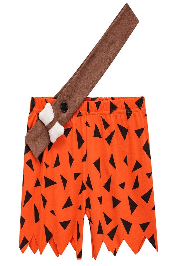 qnprt Toddler My First Halloween Costume 2025 Family Kids Boy Caveman Costumes for Baby,0612M - Image 4
