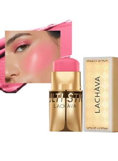 LACHAVA Multi Stick Blush for Eyeshadow and Lipstick Eyeshadow Lipstick and Face Blusher Cream 3 in 1 Non Sticky Moisturizing Hydrating Smooth Face Blush Makeup Lipstick 8G 06  - Image 1