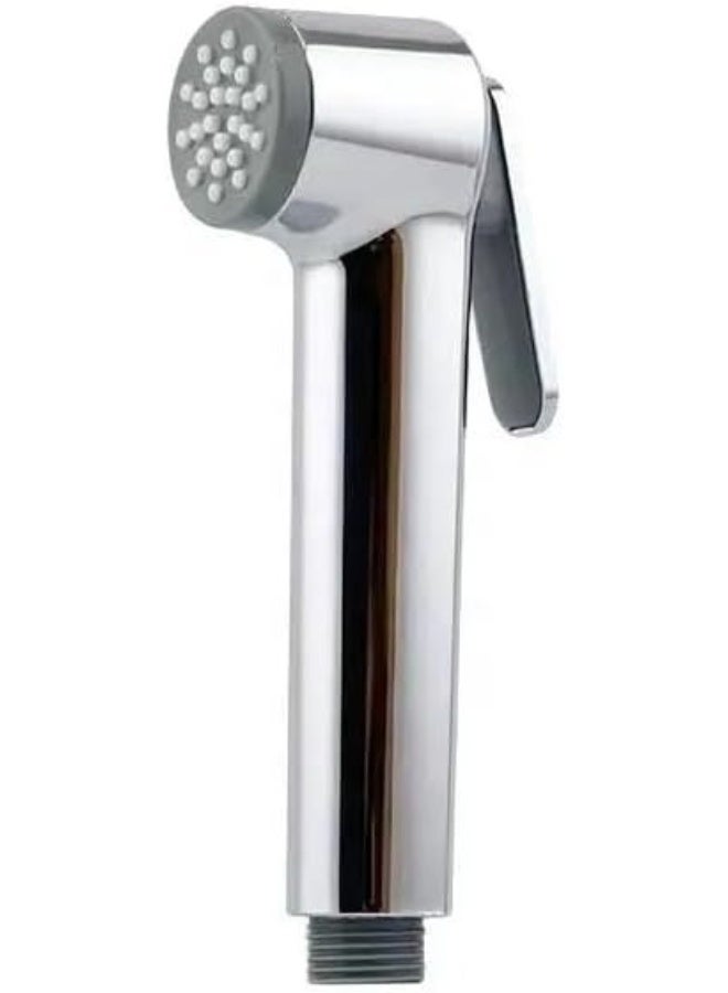 صنبور دش يدوي أسطواني من فيدمار، بخاخ ماء بارد فردي للمرحاض مع خرطوم وحامل، للاستخدام الشخصي أو استحمام الحيوانات الأليفة، فضي اللون - Image 3