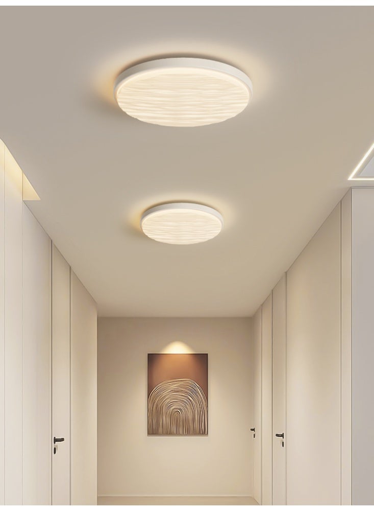 Modern Minimalist Ripple Ceiling Light | Three-Color Dimmable | Ideal for Hallways, Balconies, and Bedrooms - Image 3