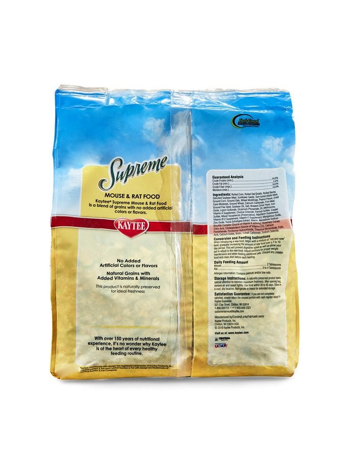 Kaytee Supreme Pet Mouse and Rat Food, 4 lb - Image 3