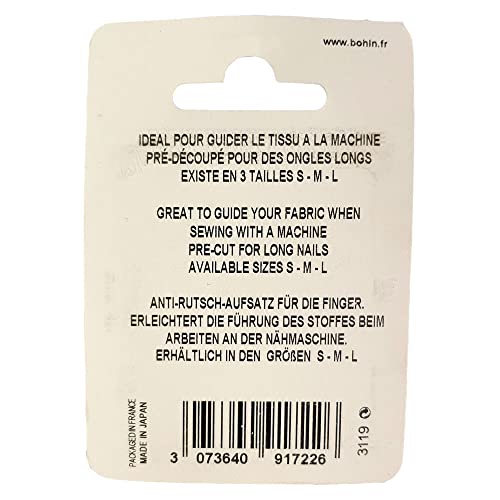 Bohin 91722 Rubber Finger Tip, Large Size, 2-Pack - Image 3
