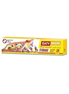 EATYWARE Slider Storage Bag, M, 20 Pcs, China 