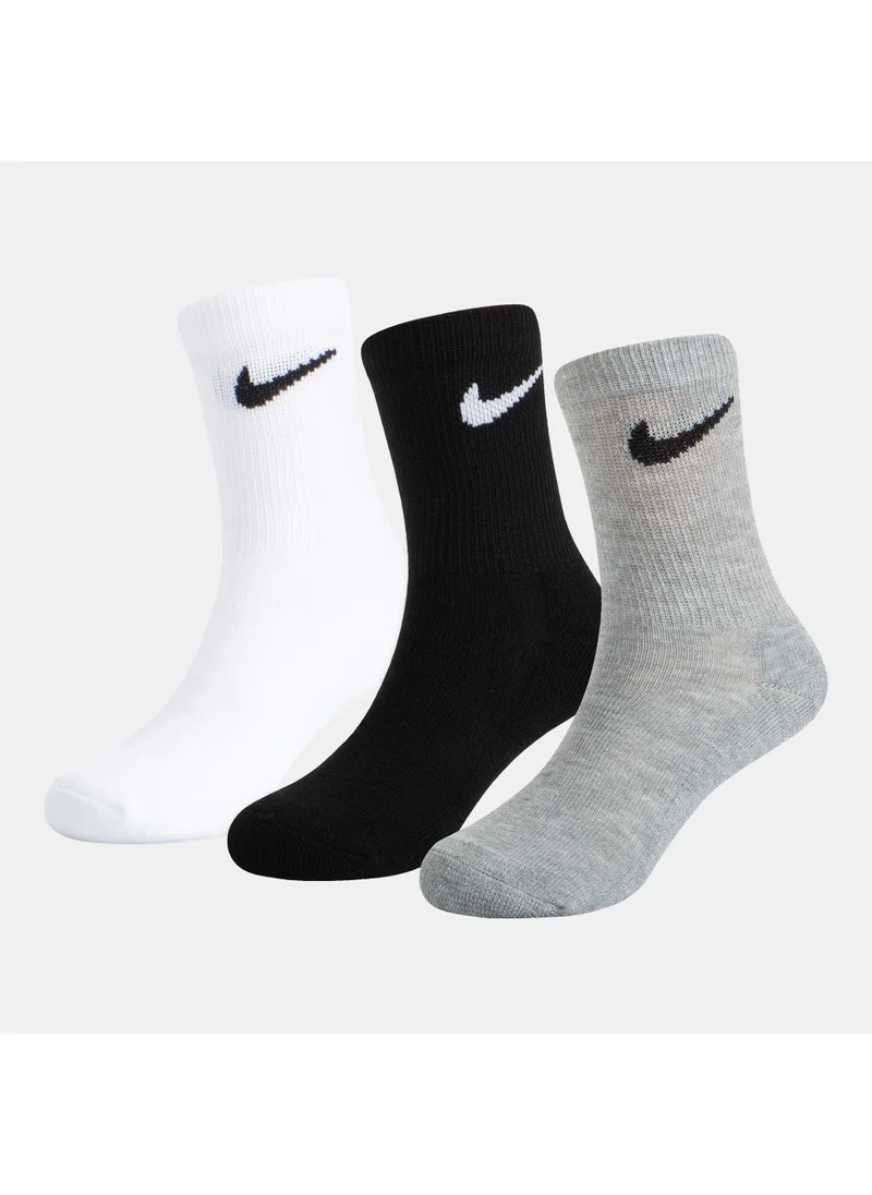 Nike Kids' Cushioned Crew Socks (3 Pairs)