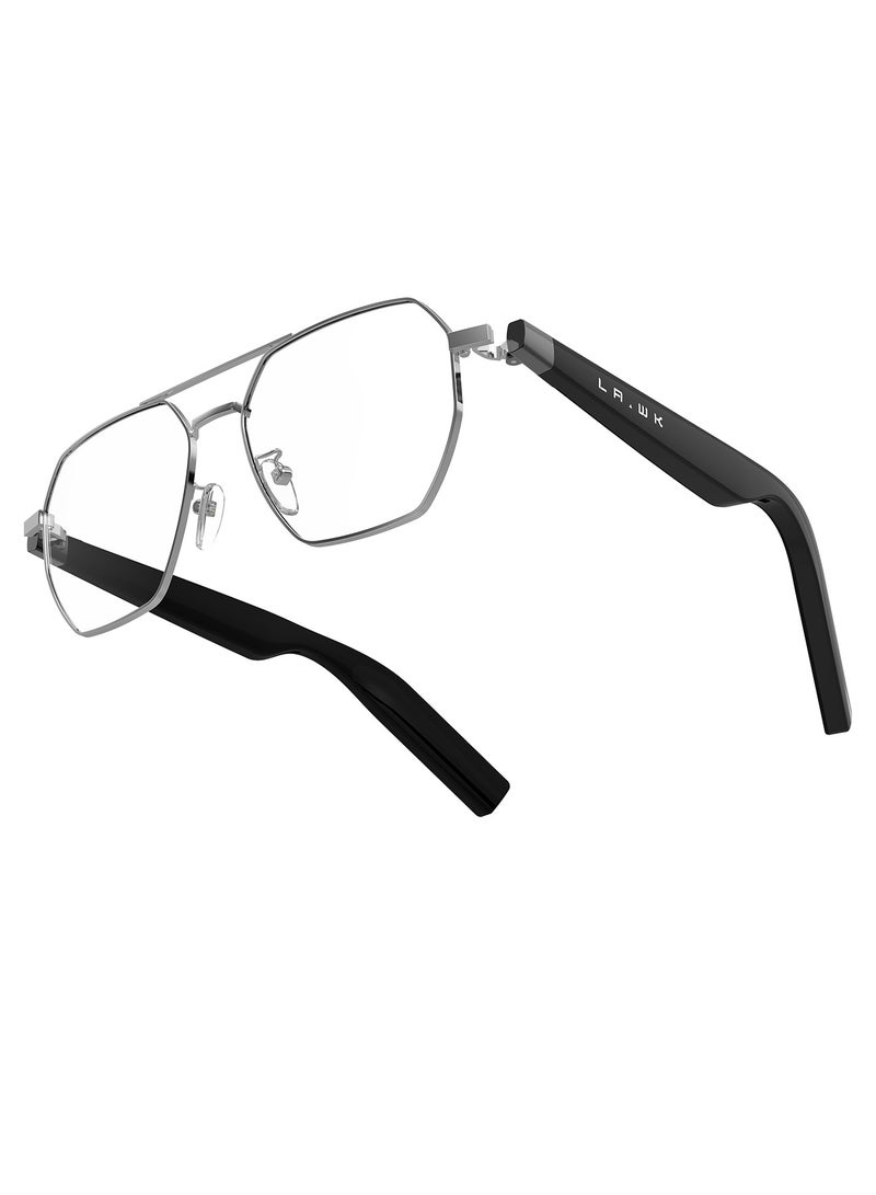 LAWAKEN AI Chat-CITY Smart Audio Glasses – AI Chat Assistant, AI Real-time Translation,AI Note-Taking, Open-Ear Design, Bluetooth 5.3  - Image 4
