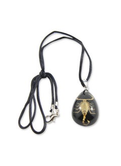 REALBUG Gold Scorpion Necklace, Black, Small  - Image 2