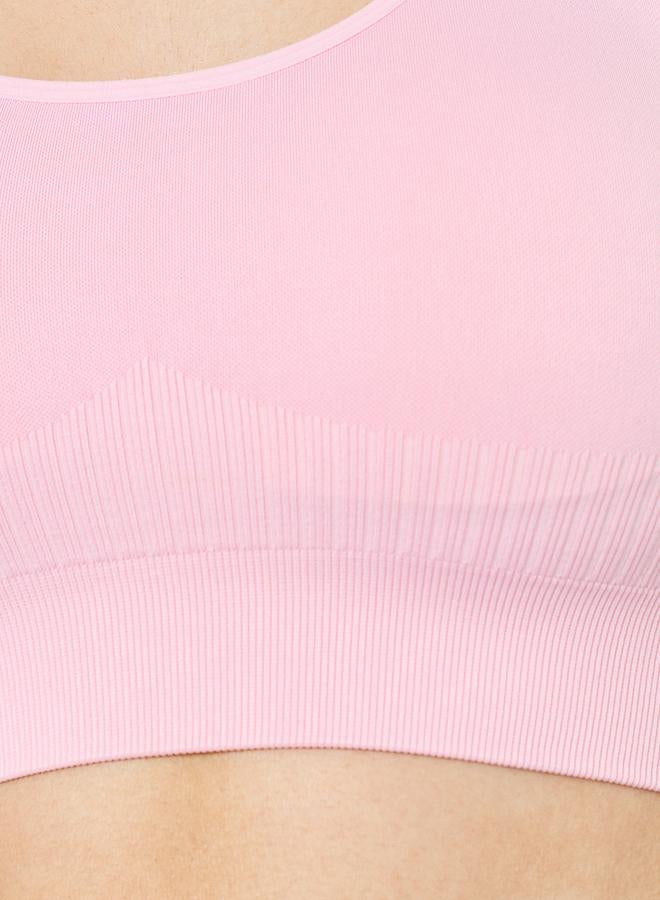 ستايلي اكتيف طقم منسق من حمالة صدر رياضية وليقنز جاكار للنساء - Image 3