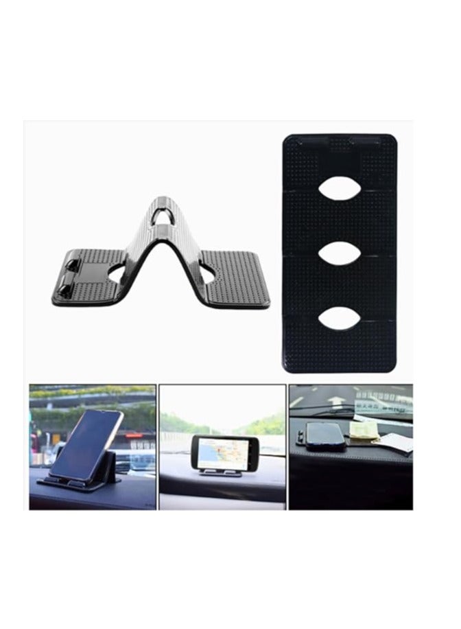 Durable Car Phone Holder Compatible With All Phones - Black - Image 1