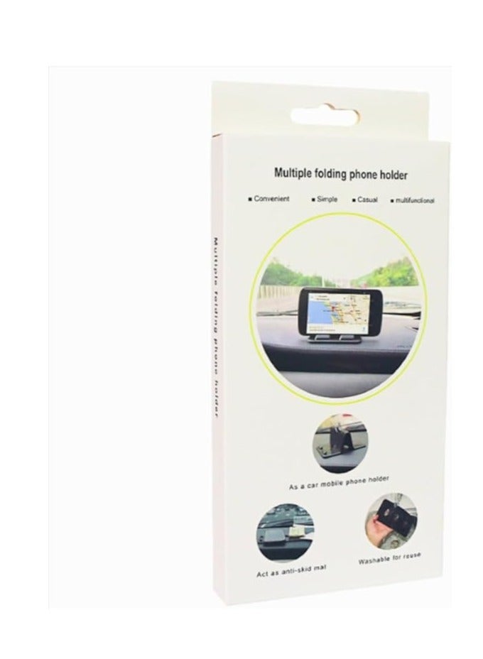 Durable Car Phone Holder Compatible With All Phones - Black - Image 4