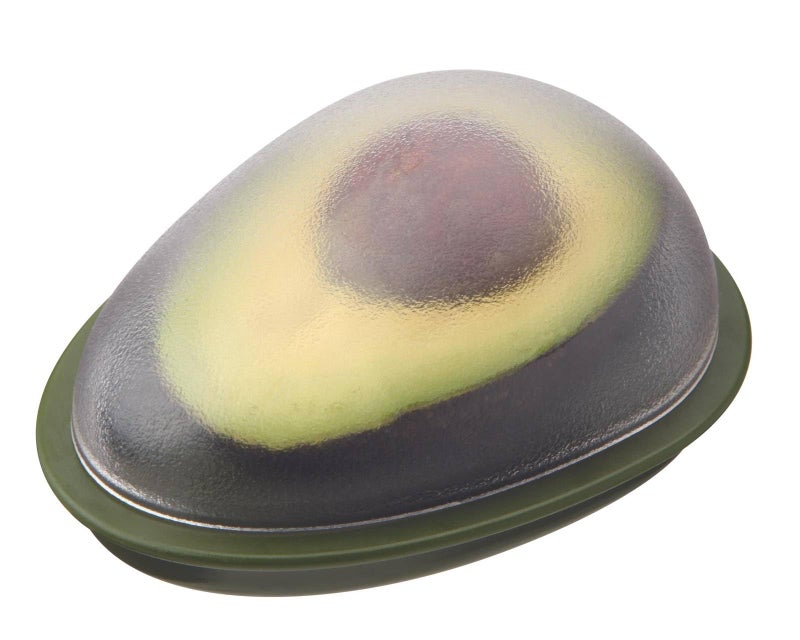 Joie Fresh Pod Avocado Storage Container with Clear SnapOn Lid Keeps Leftover Half Flavorful and Firm in Fridge Reusable Kitchen Gadget BPA Free Dishwasher Safe