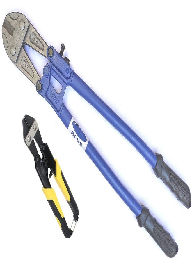 Inditrust Heavy duty 24inch Bolt cutter & 8inch Bolt/Wire cutter (Pack of 2) Bolt Cutter - Image 1