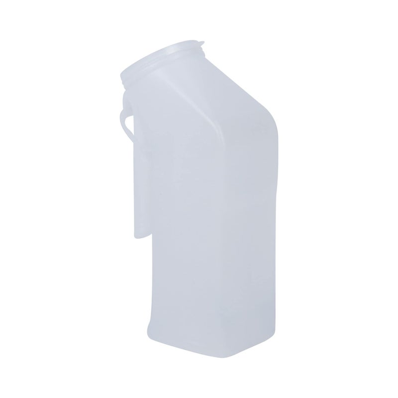 McKesson Male Urinal with Transparent Lid Translucent Body Graduated Plastic 1 qt 1000 mL 50 Count