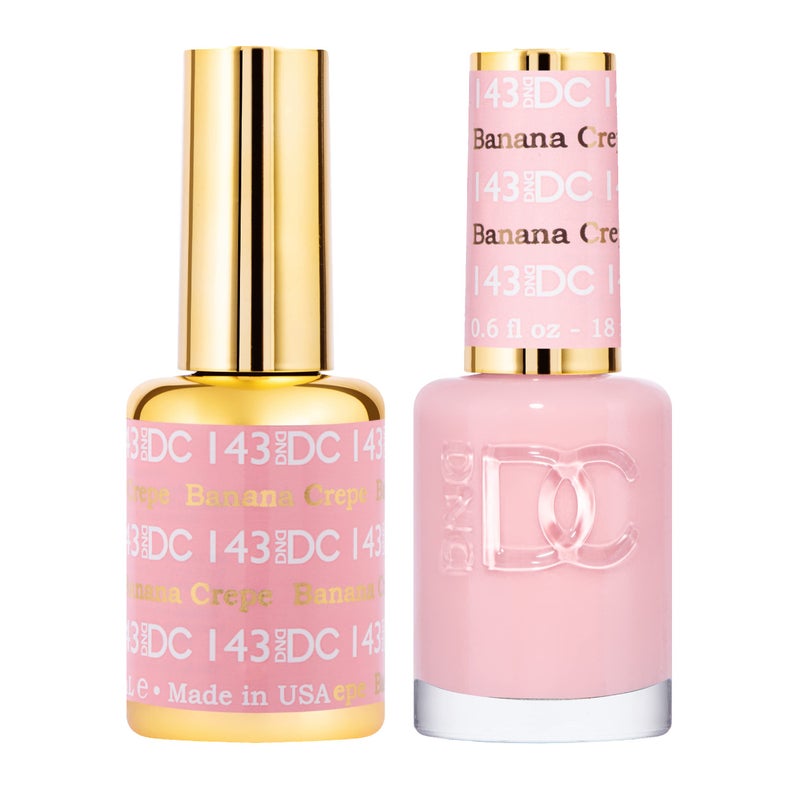 DAISY DND DND DC Gel Polish Set, Orange Collection, UV/LED GelPolish and Air Dry Nail Lacquer, Matching Chip-Free Polish Duo, 0.5 Fl Oz Each - Image 1