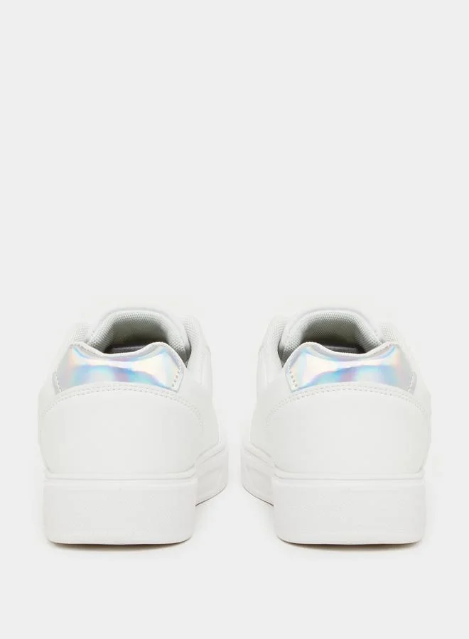 Styli Canvas Lace Up Casual Sneakers