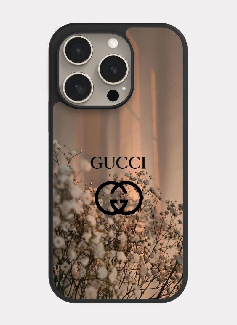 PXLAAT iPhone 15 Pro case cover Gucci - Image 1