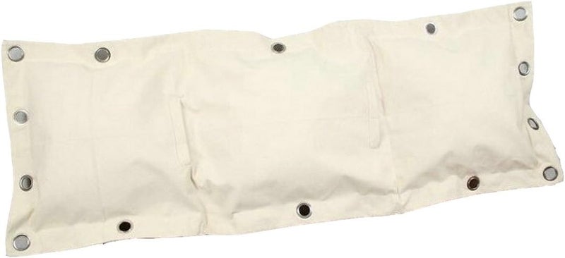 Zooboo Wing Chun Kung Fu Wall Bag Kick Boxing Striking Canvas Punch Bag 3 Section - Image 1