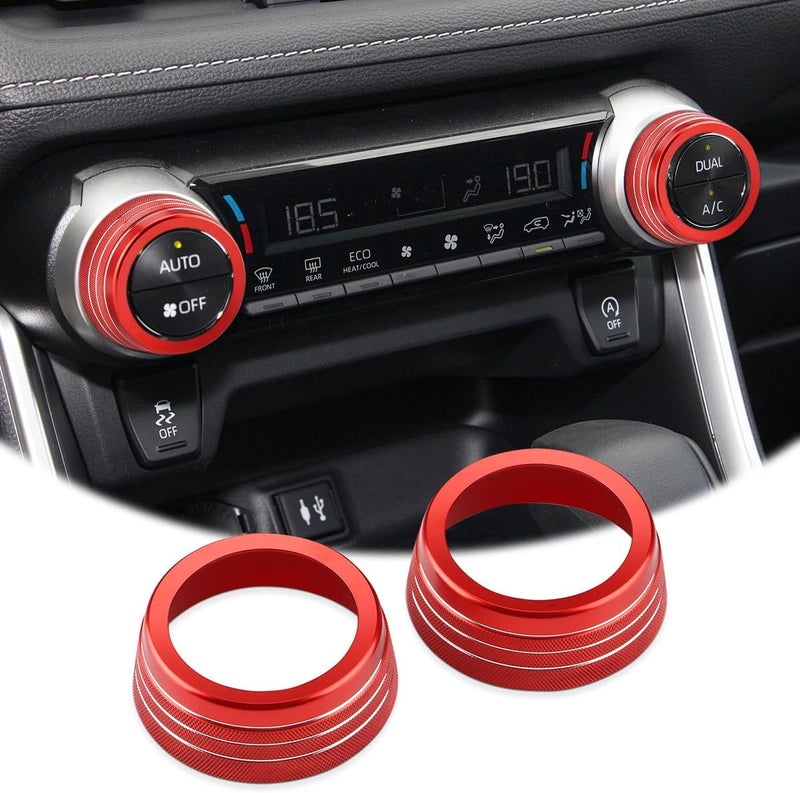 Auovo AC Knob Cover for Toyota RAV4 (2019-2025) - Image 1