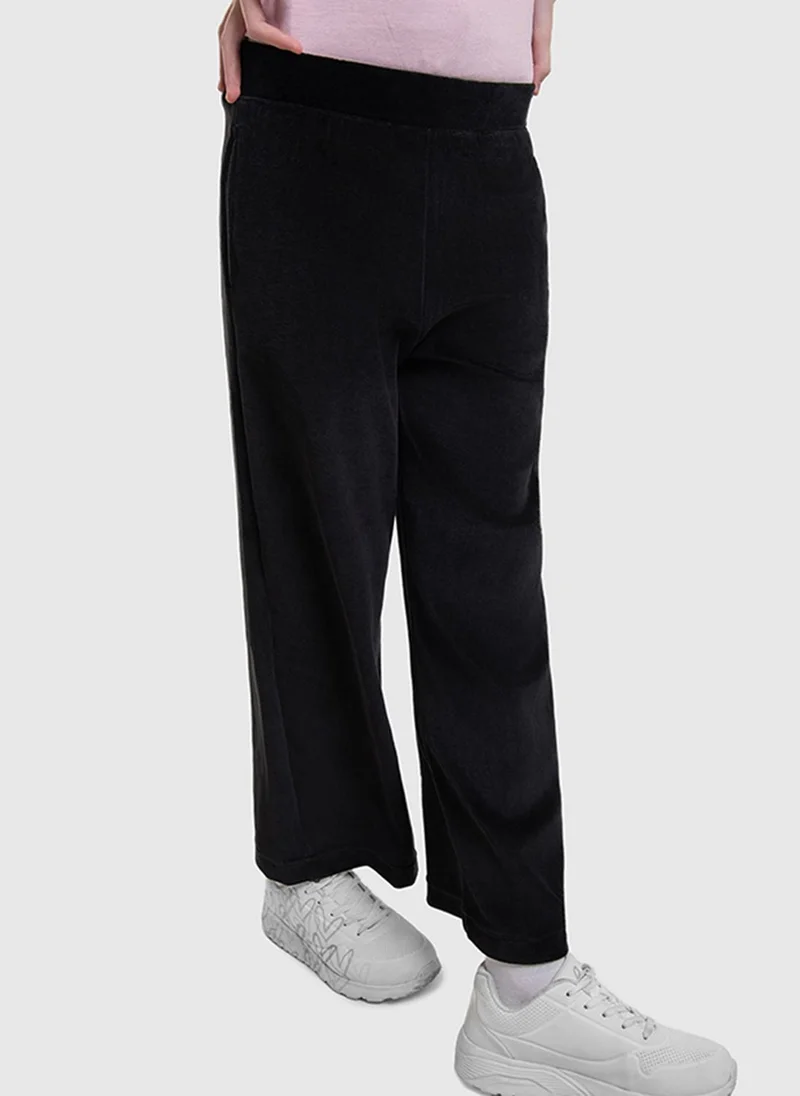 Beverly Hills Polo Club Kids BP G6488 Jogger, Black