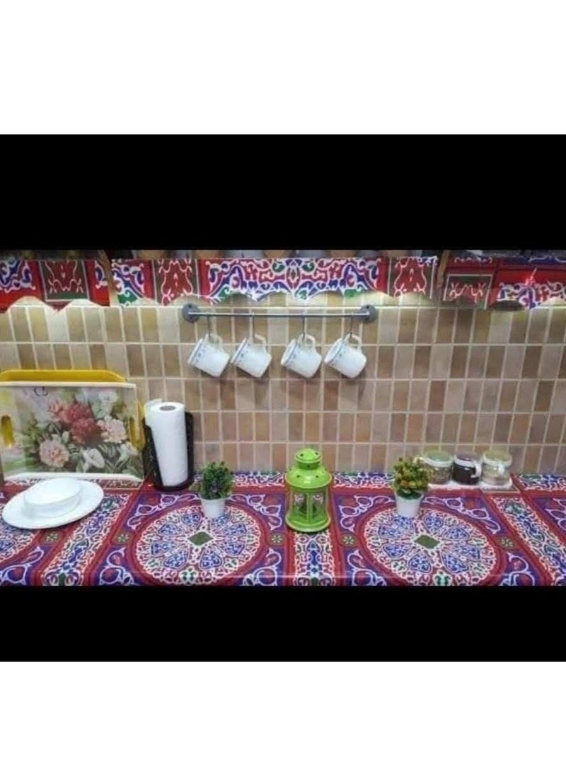 Multi-functional marble wall sticker in various Ramadan shapes, 5 meters  - Image 2