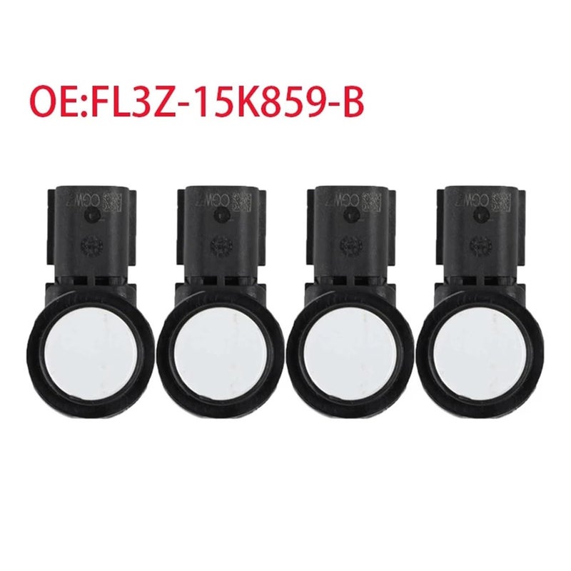Ford F150 F250 F350 مستشعر ركن 4 قطع أسود FL3Z15K859B FL3T15K859AB FR3T15K859 - Image 3