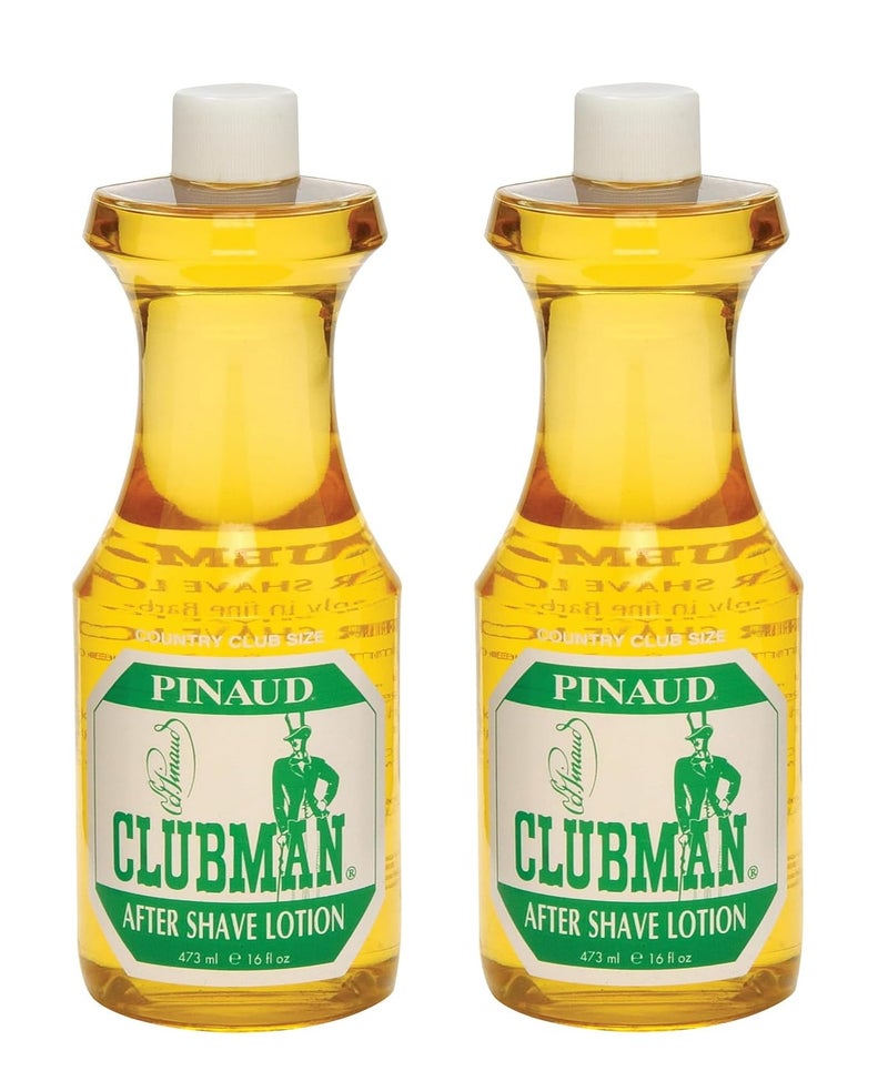 Clubman Pinaud After Shave Lotion, Soothes Skin After Shaving With Masculine Fragrance, 16 oz, 2 Pack