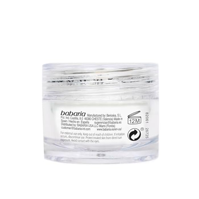 Babaria Retinol Face Rejuvenator, 1.7 oz - Night Cream Face Moisturizer - Anti Aging Cream with Hyaluronic Acid for Wrinkle Reduction, Skin Firmness and Collagen Synthesis - Light and Fast Absorption - Image 4