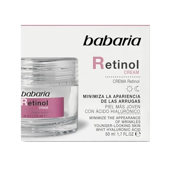 Babaria Retinol Face Rejuvenator, 1.7 oz - Night Cream Face Moisturizer - Anti Aging Cream with Hyaluronic Acid for Wrinkle Reduction, Skin Firmness and Collagen Synthesis - Light and Fast Absorption - Image 3