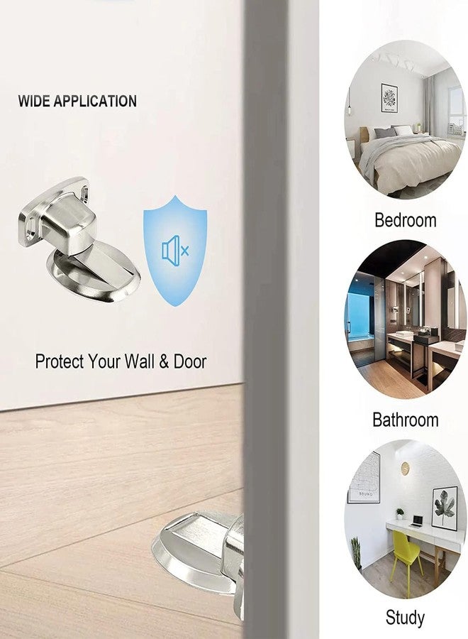 Nityasiddh Magnetic Door Stopper Floor Door Stopper Magnetic Heavy Duty Door Holder to Keep Doors Open with 3M Self Adhesive and Hidden Screw Mount (Multi Colour) - Image 3