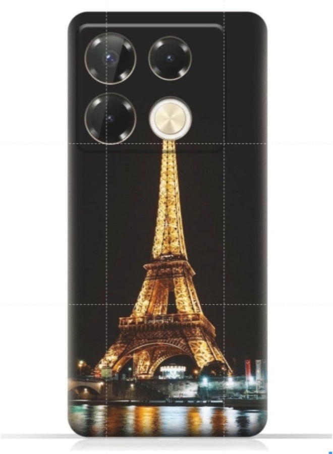 إيه إم سي ديزاين غطاء حماية بطبعة هاتف انفنيكس نوت 40 برو 4G