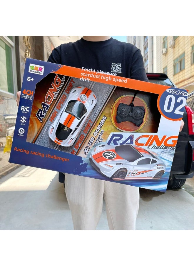 Children's Two-way Remote Control Off-road Climbing Car Toy Boys And Girls Points Exchange Training Organization Enrollment Gift Box-Color:Hg-25 Electric 4-channel Remote Control Car  - Image 4