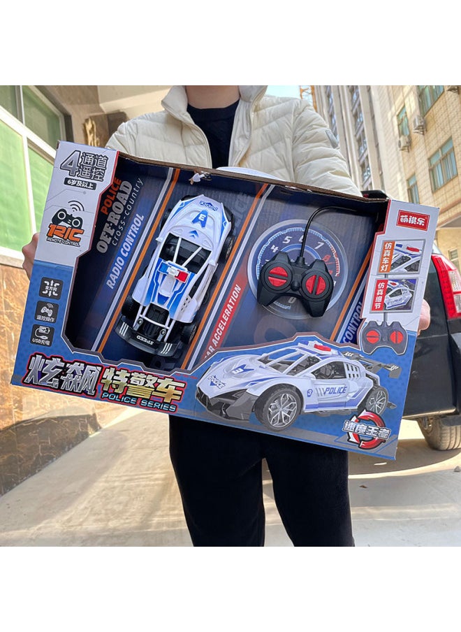 Children's Two-way Remote Control Off-road Climbing Car Toy Boys And Girls Points Exchange Training Organization Enrollment Gift Box-Color:Hg-25 Electric 4-channel Remote Control Car  - Image 3