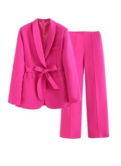 KUYING New Slim Fit Suit Set 