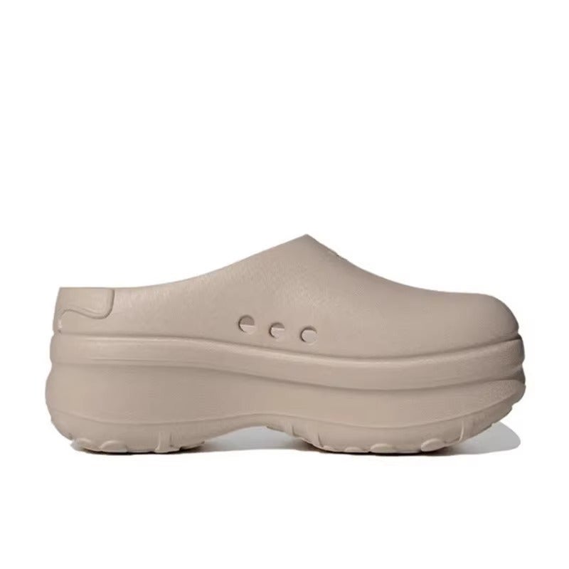 New D'S Eva Muller Baotou Shoes Chef'S Shoes Non-Slip Wear-Resistant Sandals And Slippers To Increase The Height Of Men'S And Women'S Nurse Shoes - Image 4