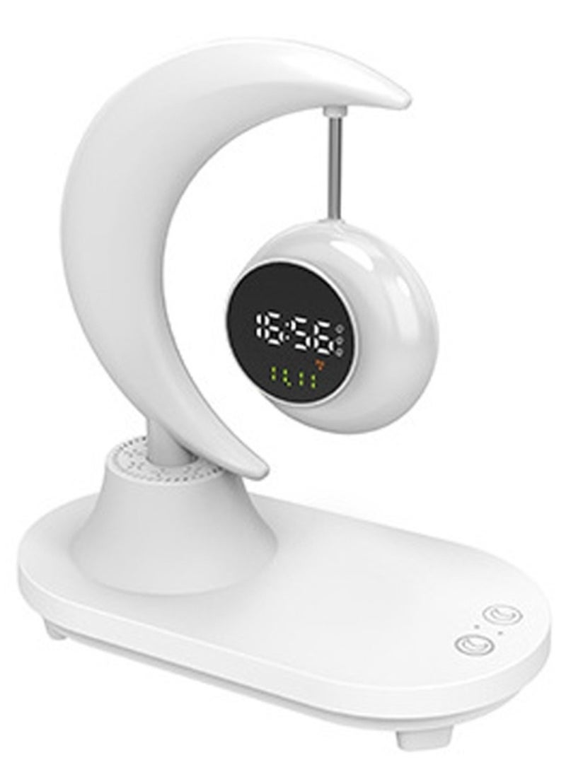 ELTRAZONE Basic Model Bluetooth Moon Audio Atmosphere Light Infinitely Dimmable With Clock Display - Image 1