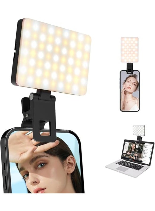 PLOKAMA U160 LED Light - 360 Degree Rotation - 3 Powerful Colors - Camera/Mobile/PC - Image 1