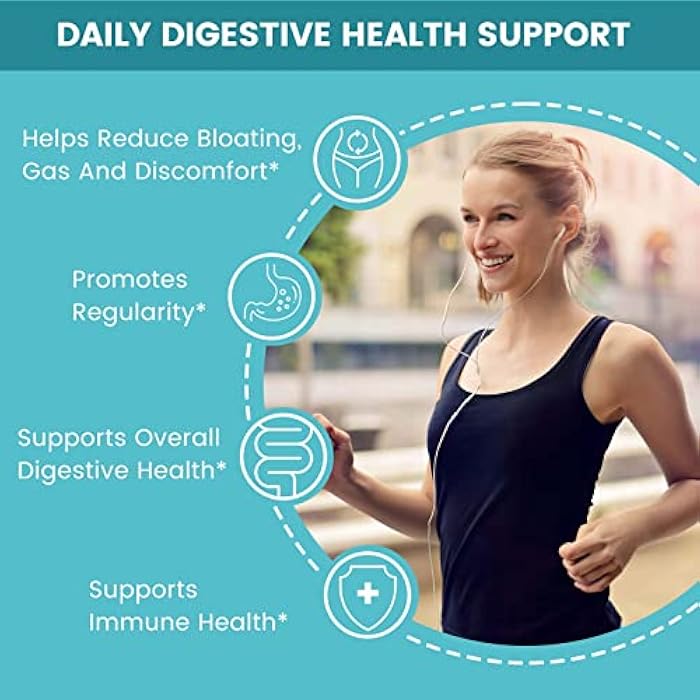 Zentastic Probiotics & Prebiotics Supplement - 50 Billion CFU - for Men & Women’s Immune & Digestive Health - 16 Strains - Shelf Stable - 60 Delayed Release Veggie Capsules - Image 5