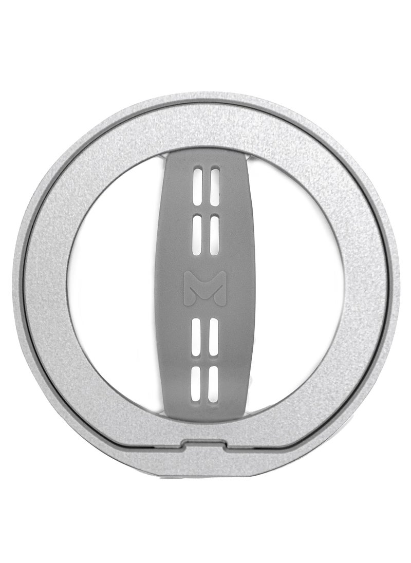 Mass Limber Stand MagSafe Holder + Supports Wireless Charging + Stand by Mas Silver  - Image 1