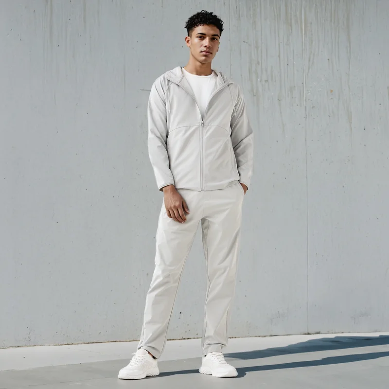 ADOT by Splash Regular Fit Zip Through Performance Hoodie