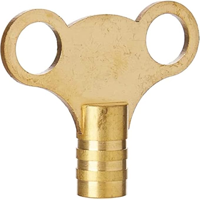 Nartel RADIATOR PLUMBING BLEED BLEEDING KEY KEYS SOLID BRASS VENT VENTING AIR VALVE (PACK OF 2) - Image 3