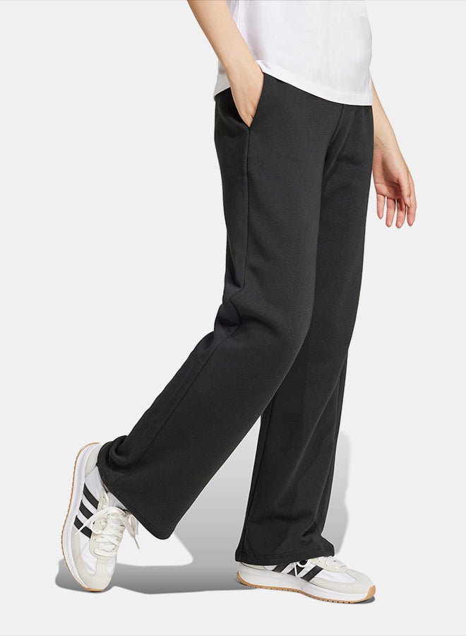 Adidas Essentials Small Logo Feel Cozy Open-Hem Joggers - Image 3