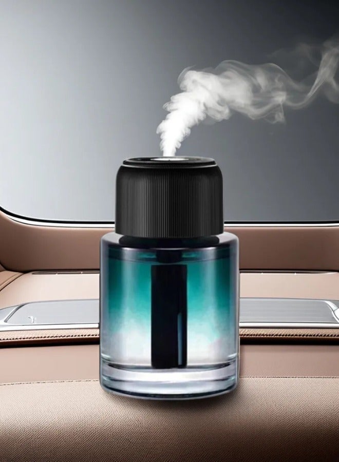 معطر هواء 160 مل جهاز توزيع العطر ضوء النجمة سعة كبيرة للسيارة زجاجي معطر هواء يجعل البيئة منعشة ونظيفة - Image 1