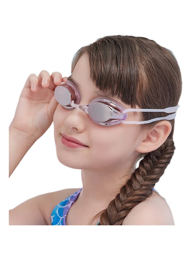 ZOKE Children'S Electroplated Swimming Goggles, Waterproof, Anti-Fog, High-Definition, For Training And Youth Swimming, 622501211-6 - Image 2