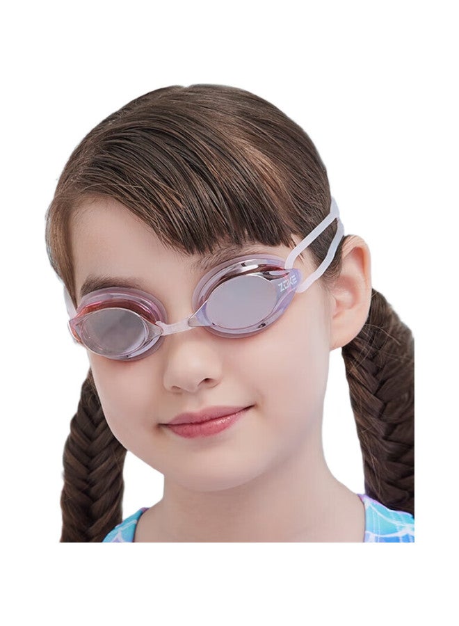ZOKE Children'S Electroplated Swimming Goggles, Waterproof, Anti-Fog, High-Definition, For Training And Youth Swimming, 622501211-6 - Image 1